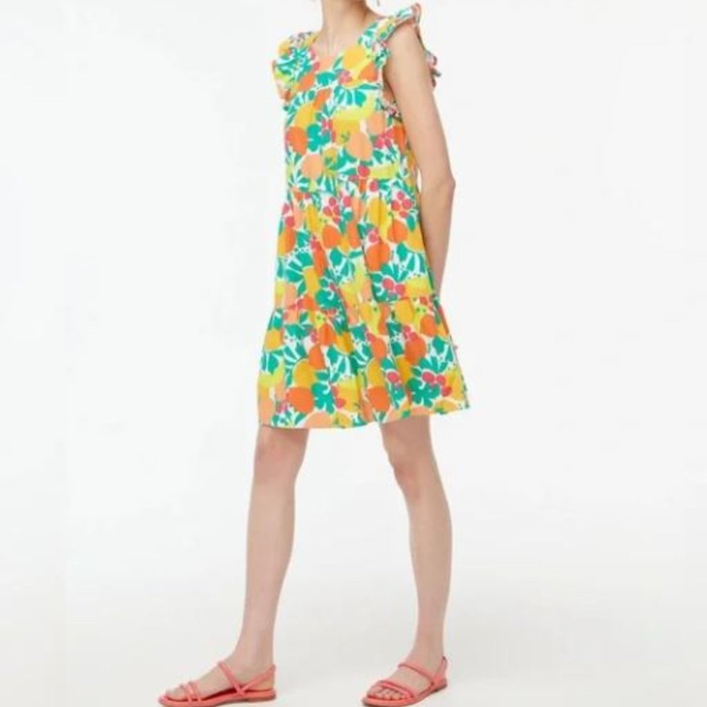 J.Crew Kiwi Guava Dress